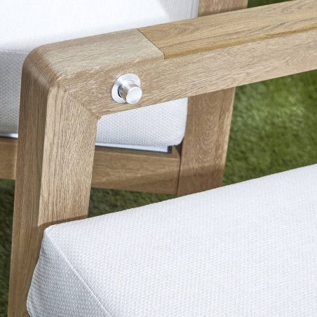 COMEDOR LANMI ALUMINIO SIMIL MADERA