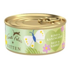 TERRA FELIS KITTEN BUEY/CONEJO GF 70G