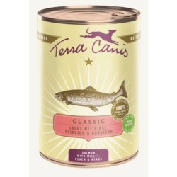 TERRA C CLASSIC SALMON, MIJO, MELOCOTON 400G