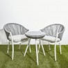 CONJUNTO EBONY ALUMINIO BLANCO