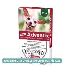 1-4KG PIPETA ADVANTIX PARA PERROS