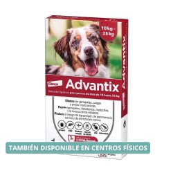 10-25KG PIPETA ADVANTIX PARA PERROS
