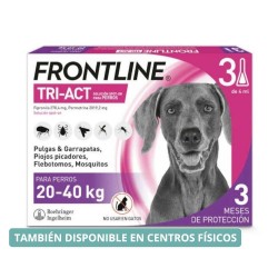 20-40KG FRONTLINE TRI-ACT PIPETA ANTIPARASITARIA PARA PERRO