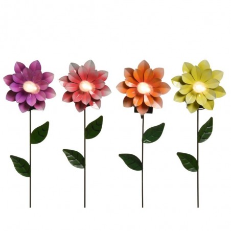 PICK FLOR METAL SOLAR 49.50CM 4SRT