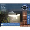 APLIQUE SOLAR SENSOR ALUMINIO
