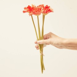 BOUQUET DAISY NARANJA ARTIFICIAL