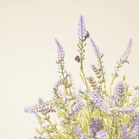 LAVANDA MACETA ARTIFICIAL