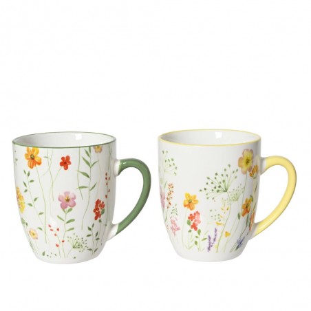 TAZA FLORES SILVESTRES
