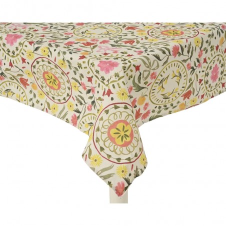 MANTEL POLIÉSTER TULIPÁN/FLORES 140X250