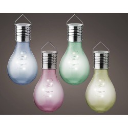 BOMBILLA SOLAR COLORES