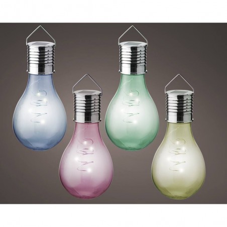 BOMBILLA SOLAR COLORES
