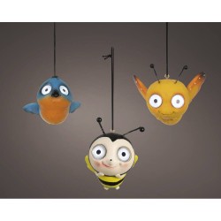 COLGANTE SOLAR ANIMALES 3 ASS