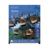 GUIRNALDA SOLAR CON TULIPAS LINEA NEGRA