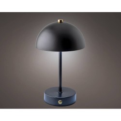 LÁMPARA RECARGABLE DE MESA NEGRA