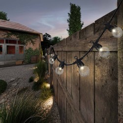 LUZ DE FIESTA SOLAR PVC CON 8 FUNCIÓN DE PARPADE