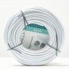 MICROTUBO BLANCO 4MMX25M VERDECORA