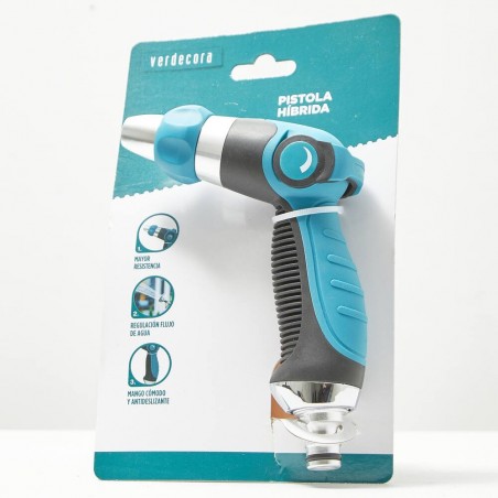 PISTOLA HÍBRIDA ALUMINIO RIEGO VERDECORA