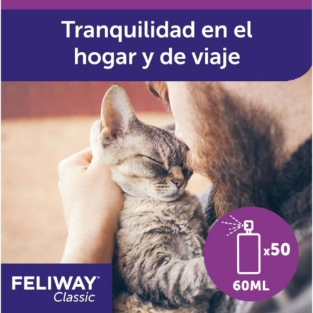 FELIWAY F3 SPRAY TRANQUILIZANTE PARA GATOS 60 ML