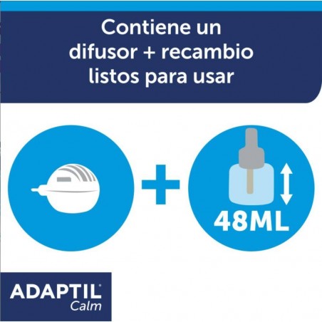 ADAPTIL DISFUSOR + RECAMBIO TRANQUILIZANTE PARA PERROS 48 ML
