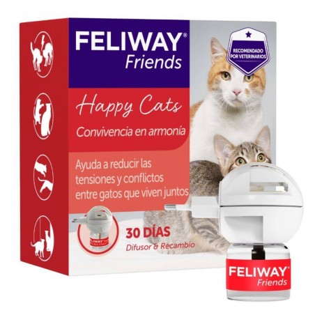 FELIWAY FRIENDS DIFUSOR + RECAMBIO PARA GATOS 48ML
