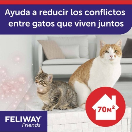 FELIWAY FRIENDS DIFUSOR + RECAMBIO PARA GATOS 48ML