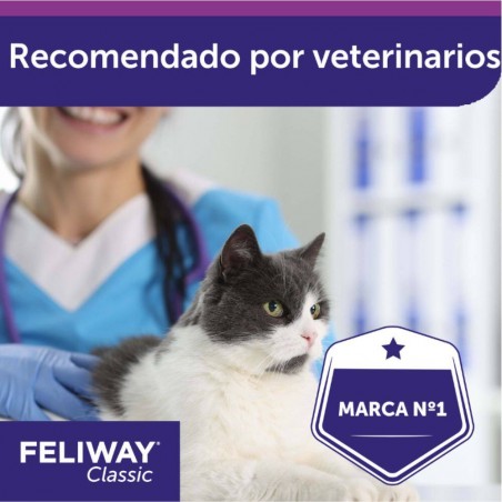 FELIWAY CLASIC DISFUSOR + RECAMBIO TRANQUILIZANTE PARA GATOS 48 ML