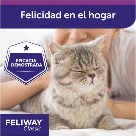 FELIWAY CLASIC DISFUSOR + RECAMBIO TRANQUILIZANTE PARA GATOS 48 ML
