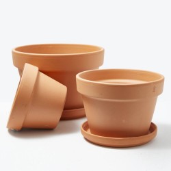 MACETA BOWL BARRO ROJO