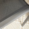 COMEDOR GENES ALUMINIO GRAFITO 7 PIEZAS
