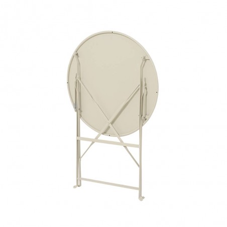 MESA JARDÍN BLANCA DIA60CM H71CM