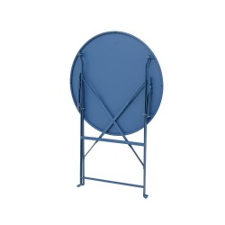 MESA JARDÍN AZUL DIA 60CM H71CM