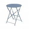 MESA JARDÍN AZUL DIA 60CM H71CM