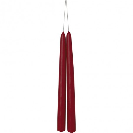 VELA CÓNICA CIRUELA ROJA
