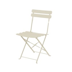 SILLA JARDÍN BLANCO L50CM W42CM H81CM