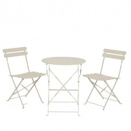 SET JARDÍN X 3 PIEZAS BLANCO