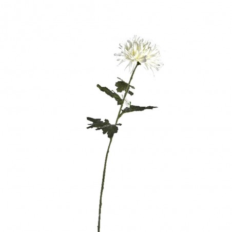 CRISANTEMO ARTIFICIAL BLANCO 70CM TALLO