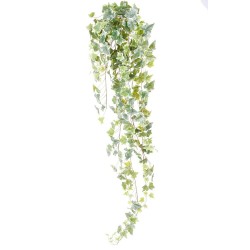MATA COLGANTE ARTIFICIAL HIEDRA BLANCA/VERDE 120CM