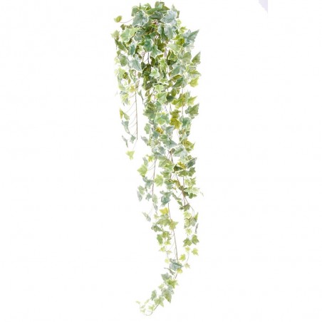 MATA COLGANTE ARTIFICIAL HIEDRA BLANCA/VERDE 120CM