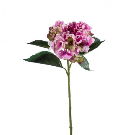 HORTENSIA VERDE/PURPURA ARTIFICIAL 53CM