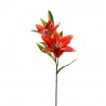 LILIUM NARANJA ARTIFICIAL TALLO 65CM