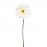 GERBERA BLANCA ARTIFICIAL 63 CM TALLO