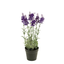 MACETA LAVANDA DARK 28CM