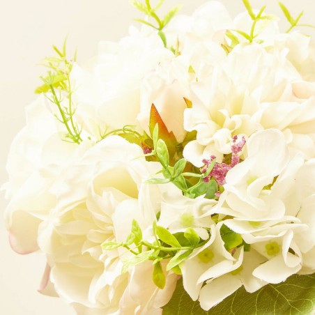 ROSE HYDRANGEA BUNDLE CREAM/PINK 28