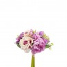 ROSE HYDRANGEA BUNDLE PURPLE 28CM