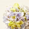 HYDRANGEA ROSE BUNDLE PURPLE 32CM