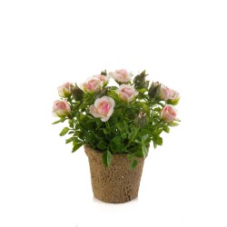 MACETA MINI ROSA ROSA 13CM