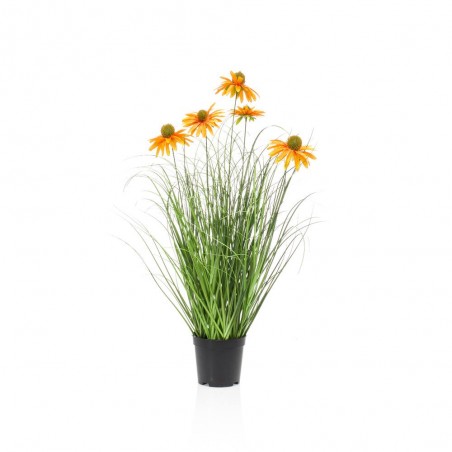 MACETA RUDBECKIA NARANJA 60CM