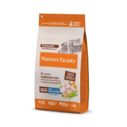 PIENSO GATO NATURE'S VARIETY ESTERELIZADO PESCADO