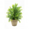 PINO ARTIFICIAL 26CM MACETA RUSTICA
