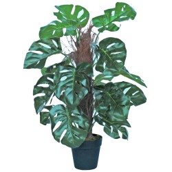MONSTERA ARTIFICIAL TUTOR 60 CM MACETA 